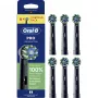 Oral-B Pro CrossAction vervangende borstelkoppen zwart 6-pack (015424)