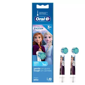 Oral-B EB10S Frozen 2-pack opzetborstels voor elektrische tandenborstel