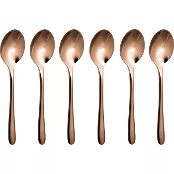 Sambonet Taste PVD 6 espressolepels - goud