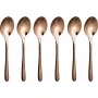 Sambonet Taste PVD 6 espressolepels - goud