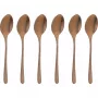 Sambonet Taste PVD 6 espressolepel set antiek koper
