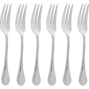 Sambonet Royal Inox 6 gebakvorken set - geschenkdoos