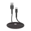 SBS TECABLETC3MTK USB-A naar USB-C kabel 3m zwart