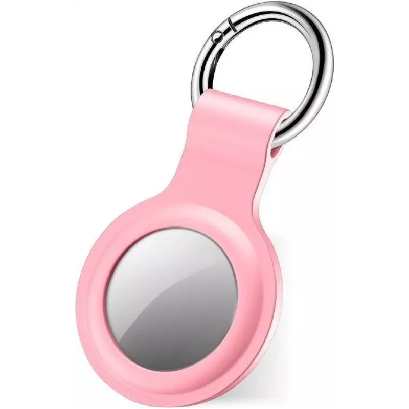 SBS siliconen hoesje voor Apple AirTag roze