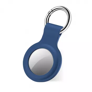 SBS siliconen hoesje voor Apple AirTag blauw