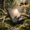 SBS solar powerbank USB/USB-C 10000 mAh zwart