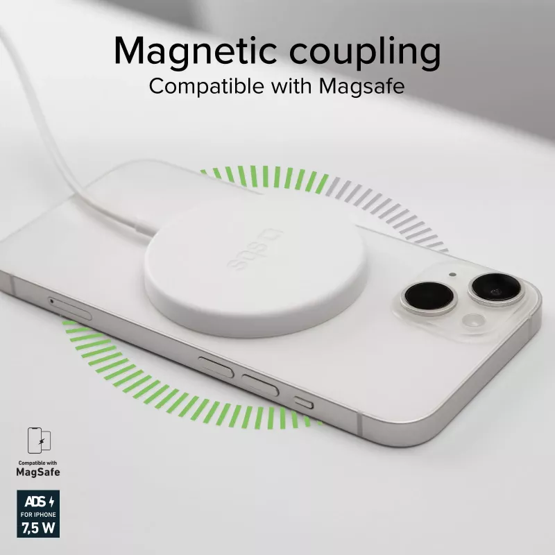 SBS Magnetic 15W draadloze oplader