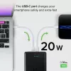 SBS powerbank 30000 mAh Power Delivery 20W multi-poort zwart