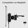 SBS TESUPFANWIR15W 15W Qi draadloze autolader met koelventilator - zwart