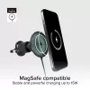SBS MagSafe magnetische 15W draadloze autolader - zwart