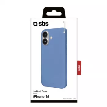 SBS Instinct cover voor iPhone 16 blauw