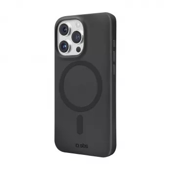SBS Instinct cover met MagSafe voor iPhone 16 Pro zwart