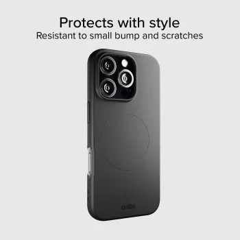 SBS Instinct cover met MagSafe voor iPhone 16 Pro zwart