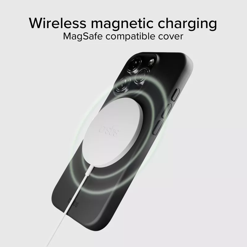 SBS Instinct cover met MagSafe voor iPhone 16 Pro zwart
