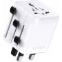 SBS TEADAPTUNI universele reisadapter - wit