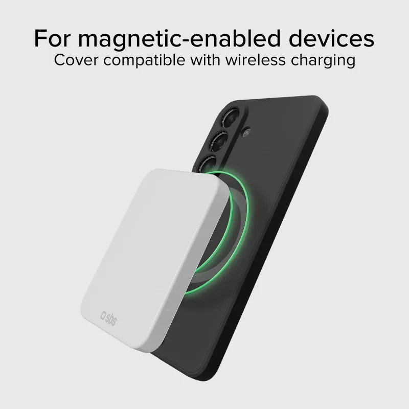 SBS Instinct Mag case voor Samsung Galaxy S26, zwart, MagSafe-compatibel