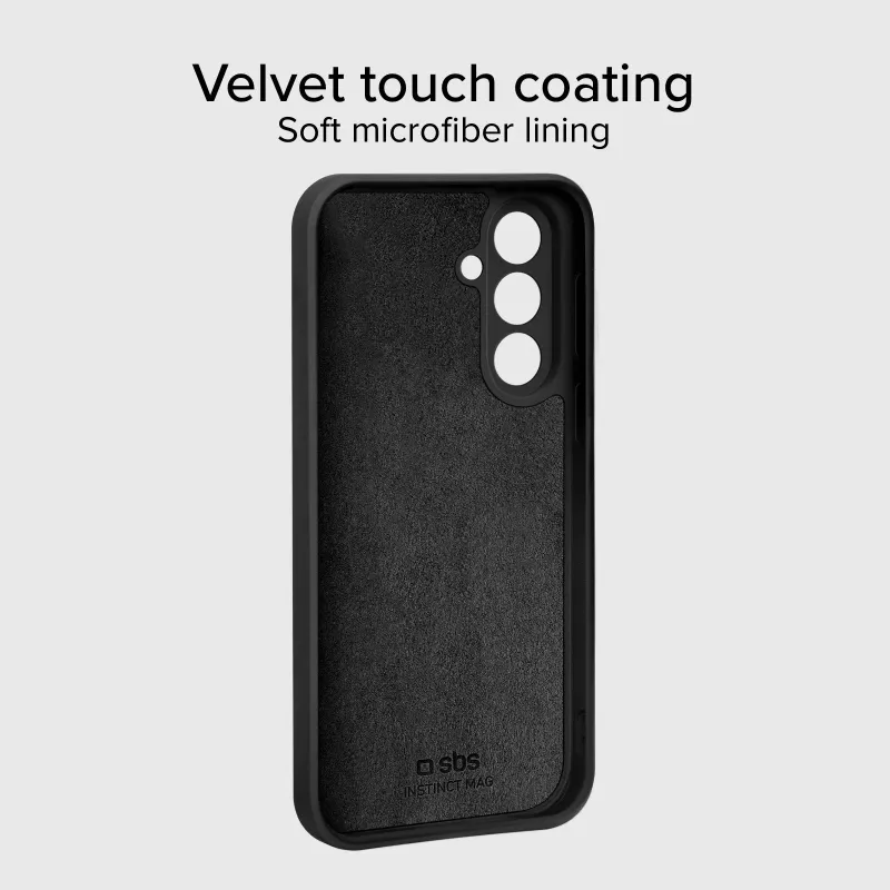 SBS Instinct Mag case voor Samsung Galaxy S26, zwart, MagSafe-compatibel
