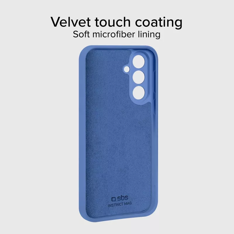 SBS Instinct Mag case voor Samsung Galaxy S26, compatibel met MagSafe - blauw