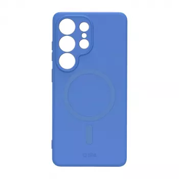 SBS Instinct Mag case voor Samsung Galaxy S26 Ultra, MagSafe-compatibel, blauw