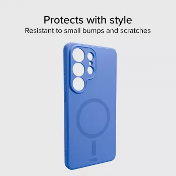 SBS Instinct Mag case voor Samsung Galaxy S26 Ultra, MagSafe-compatibel, blauw