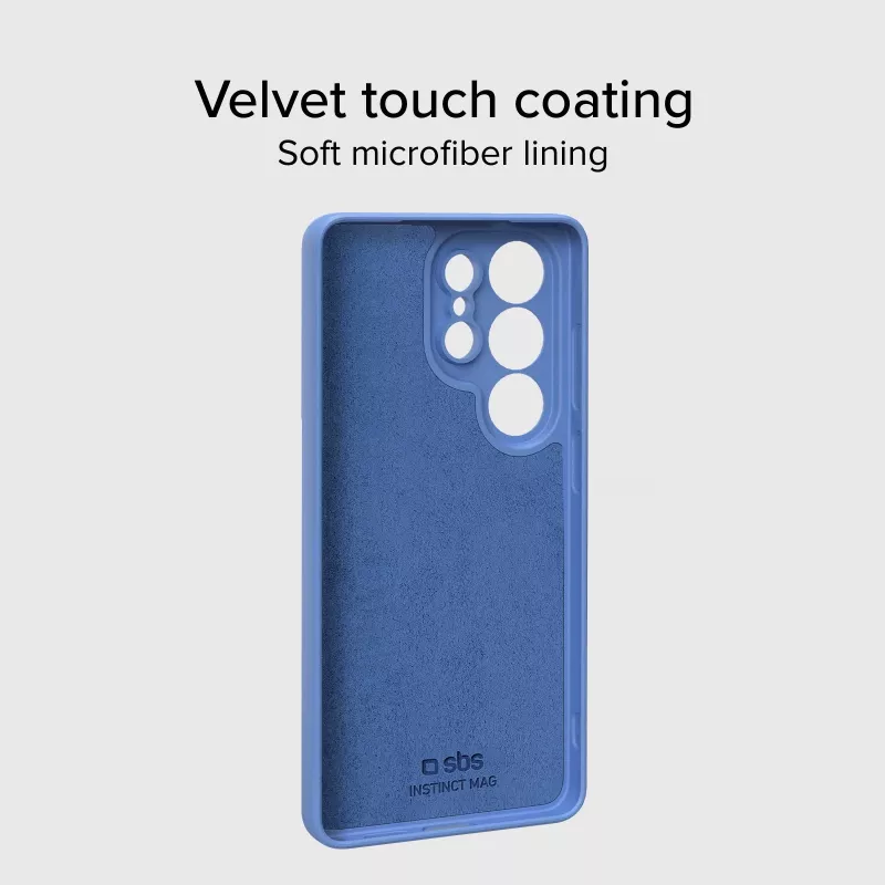 SBS Instinct Mag case voor Samsung Galaxy S26 Ultra, MagSafe-compatibel, blauw