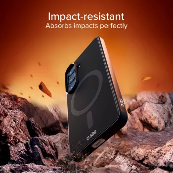 SBS Full Active Case D3O voor Samsung Galaxy S26 met MagSafe - zwart