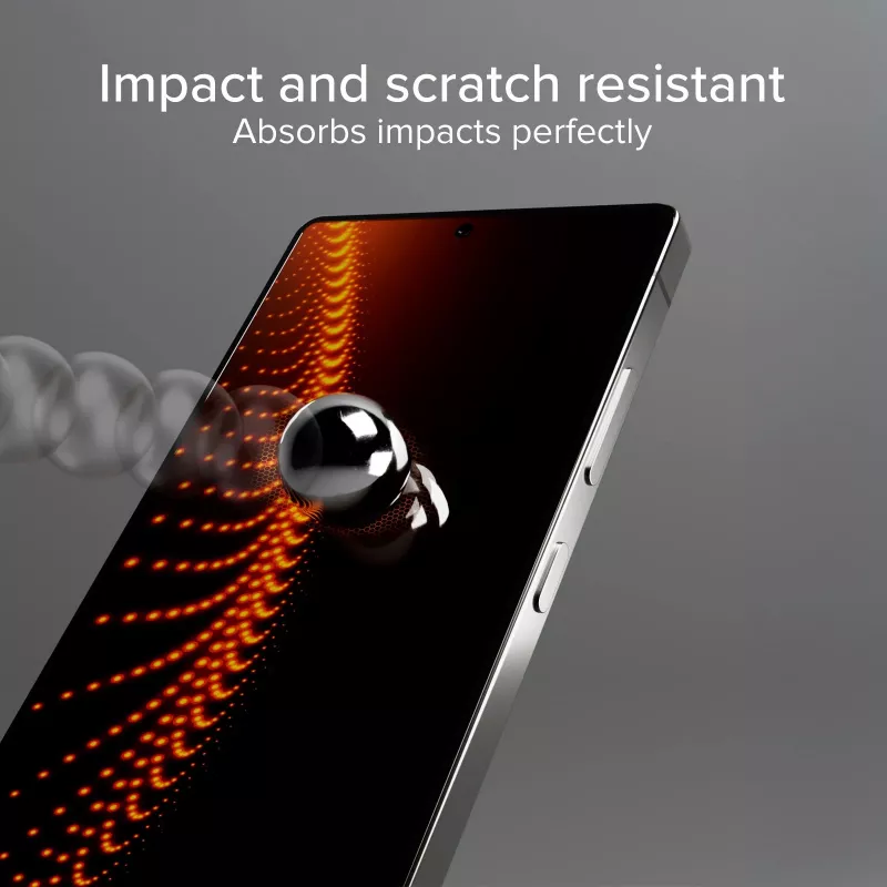 SBS D3O displayschermfolie van gehard glas met applicator voor Samsung Galaxy S26 Ultra