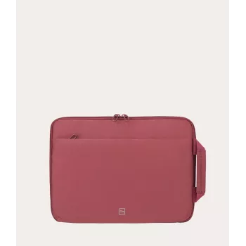 Tucano Sandy sleeve voor 13-14 inch laptop, bordeauxrood