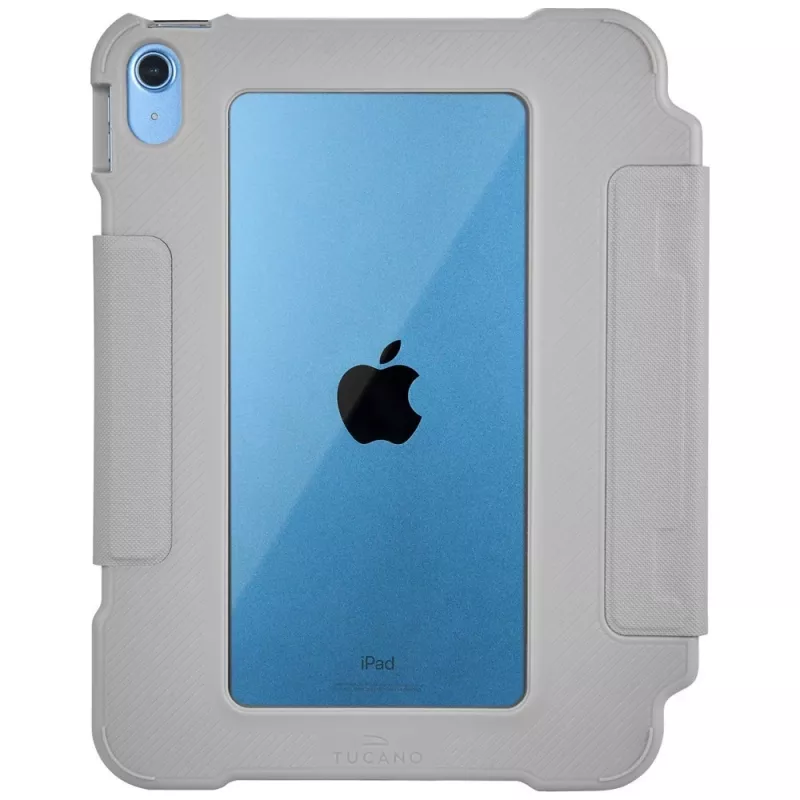 Tucano Alunno folio case voor iPad 10,9 10e gen (2022) / iPad 11 A16 (2025) - grijs
