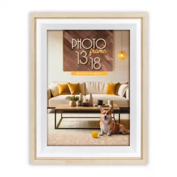 ZEP Bologna Crème 13x18 Houten Fotolijst BG657C