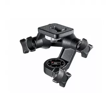 Manfrotto 3D Junior 3-weg Statiefkop (zwart, 4 kg draagvermogen)