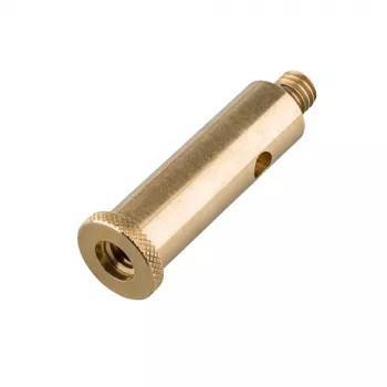Manfrotto 3/8 inch-16 UNC Male naar 3/8 inch-16 UNC Male Spigot Adapter, 58 mm, Goudkleurig