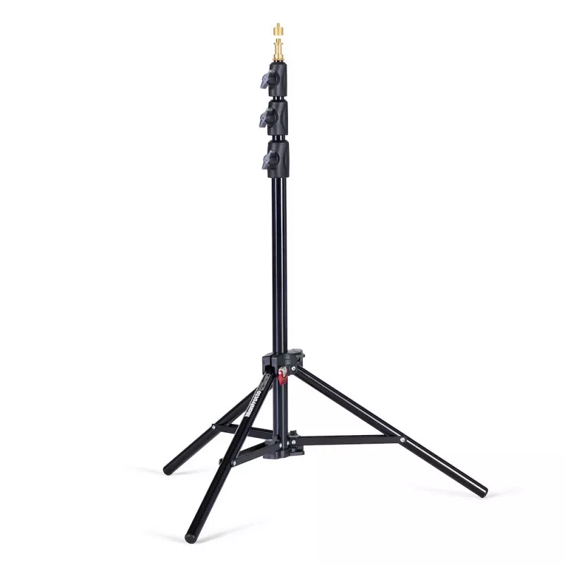 Manfrotto 1051BAC x 3 compacte lichtstatieven set met tas