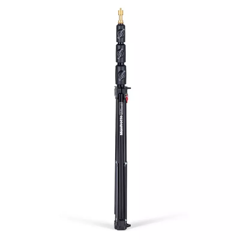 Manfrotto 1051BAC x 3 compacte lichtstatieven set met tas