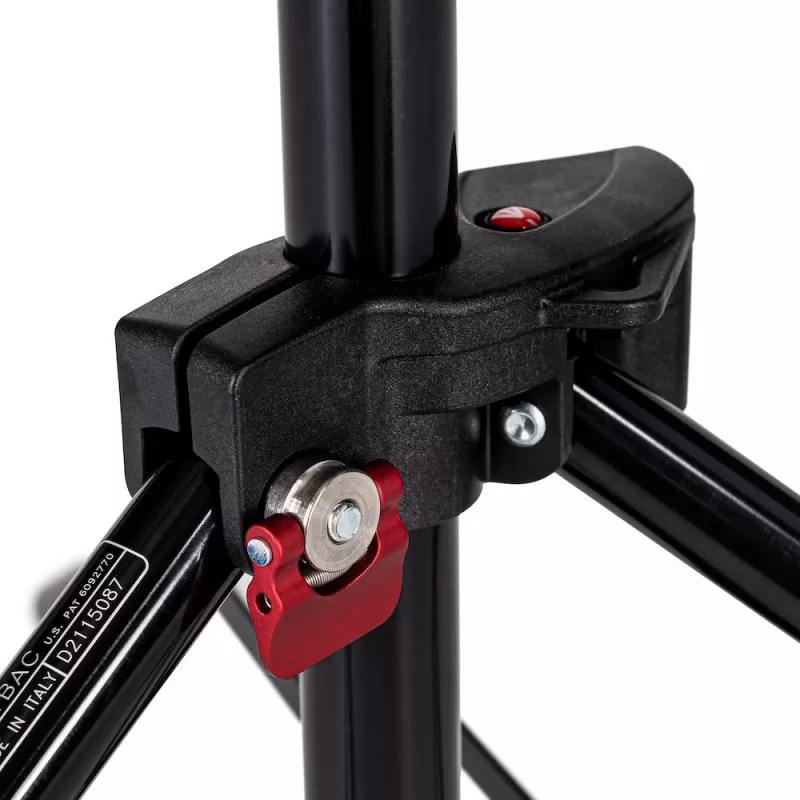 Manfrotto 1051BAC x 3 compacte lichtstatieven set met tas