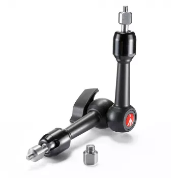 Manfrotto 244MINI variabele frictiearm, mini magic arm 24cm 2x 1/4 + 3/8