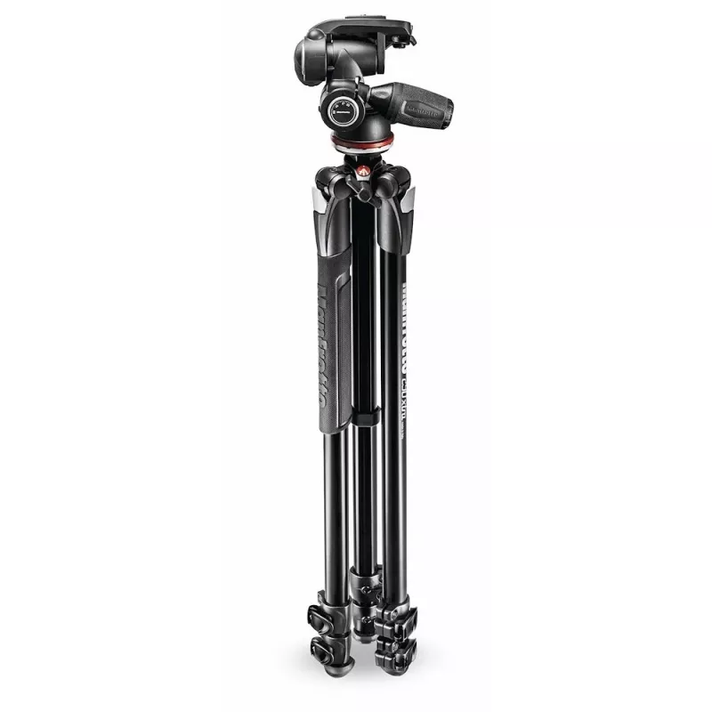 Manfrotto 290 serie MK290XTA3-3W statief met 3-wegkop (zwart)