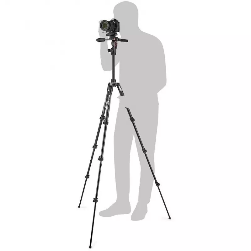 Manfrotto Befree 3W Live Lever Statiefkit MKBFRLA4BK-3W