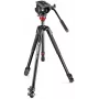 Manfrotto 190 videostatiefset met 500AH vloeistofkop