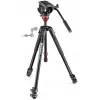 Manfrotto 190 videostatiefset met 500AH vloeistofkop