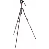 Manfrotto 190 videostatiefset met 500AH vloeistofkop