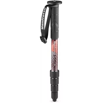 Manfrotto Element MII Aluminium monopod, Rood (MMELMIIA5RD)