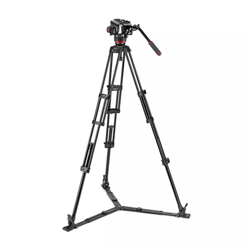 Manfrotto MVK504XTWINGA Twin aluminium statief met 504X fluid-videokop kit