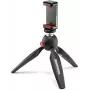 Manfrotto PIXI Smart ministatief met smartphonehouder - zwart