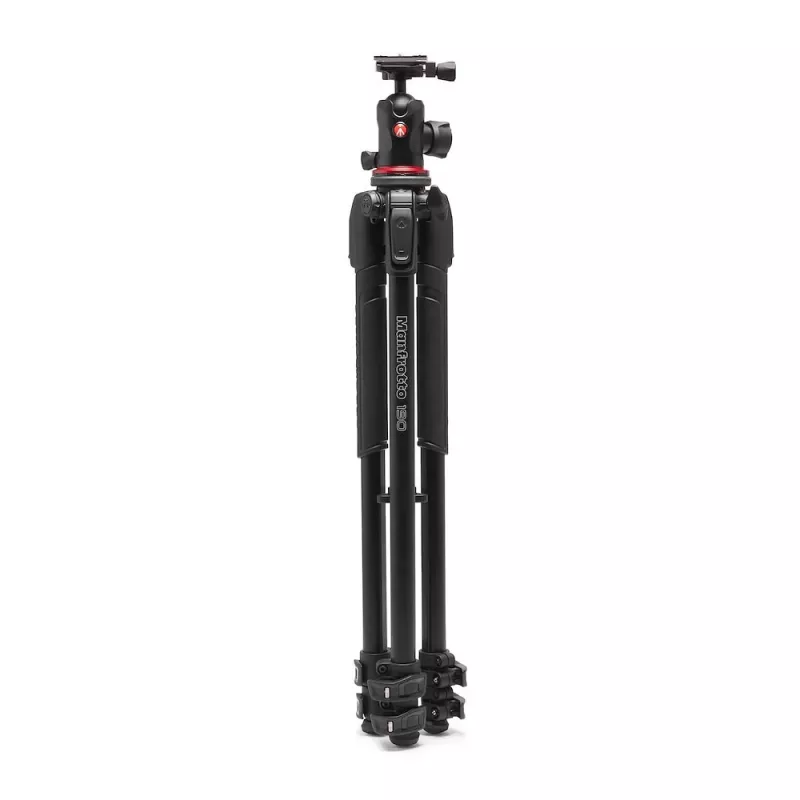 Manfrotto 190X aluminium statief met 496RC2 kogelkop (zwart)