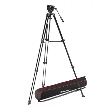 Manfrotto MVT502AM videoset met 500X fluidkop