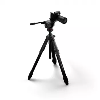 Manfrotto ONE aluminium statief met 500X fluidkop