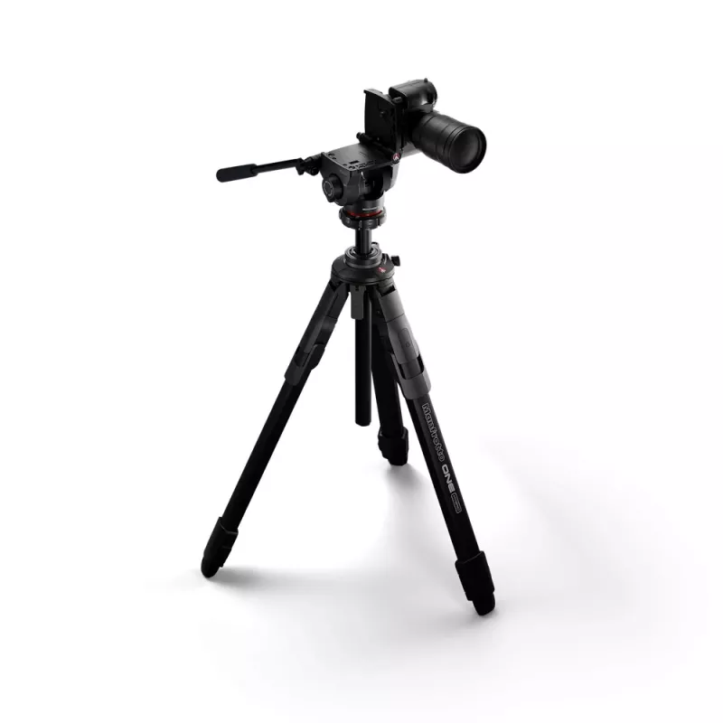 Manfrotto ONE aluminium statief met 500X fluidkop