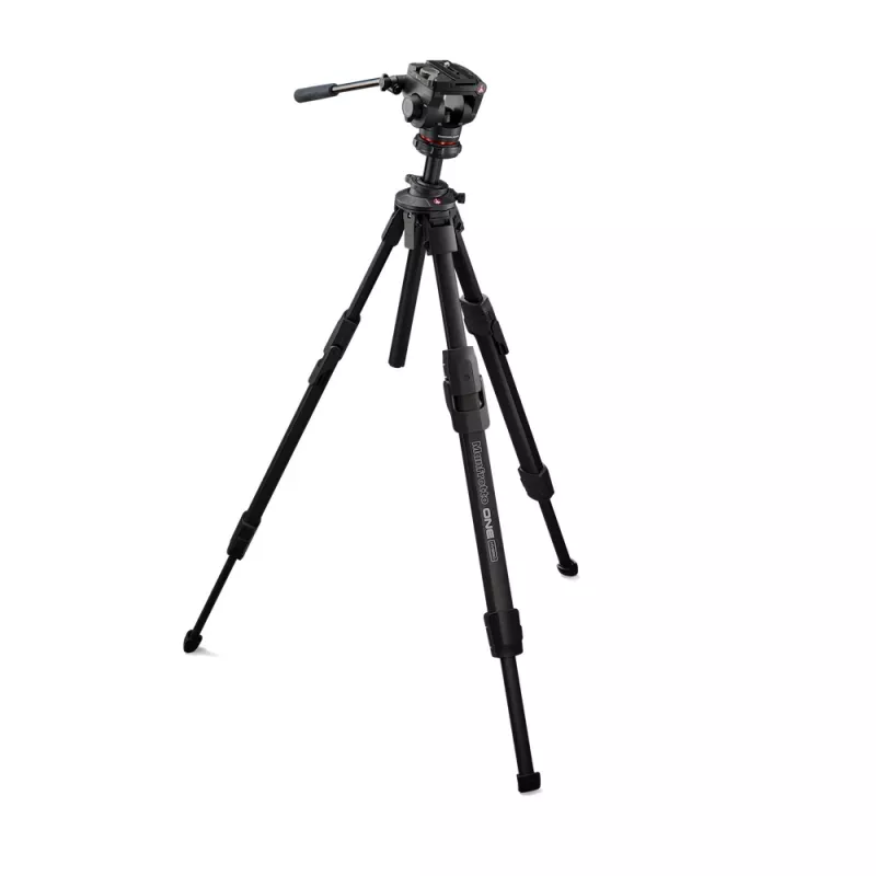 Manfrotto ONE aluminium statief met 500X fluidkop