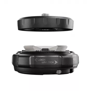 Manfrotto MAONEQR XCHANGE montagevoet met plaat